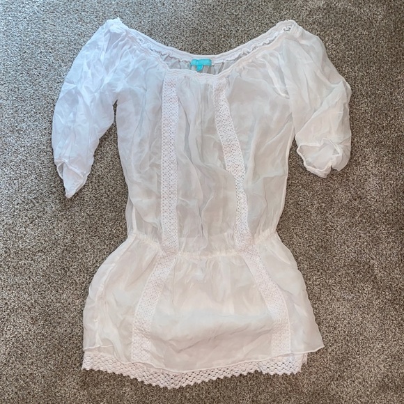 Melissa Odabash Other - Melissa odabash white swim cover up
